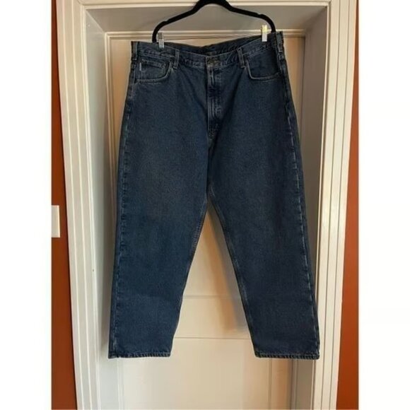 Denim - Carhartt Loose Fit Flannel Lined Jeans sz 42X32 EUC